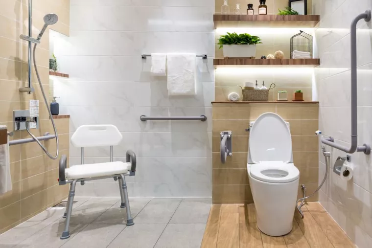 Aménagement de salle de bain pour personne handicapée par plombier à Chambéry, Pontcharra, V2Z