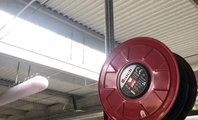 Installation d'aérothermes et réseaux incendie, Pontcharra, V2Z
